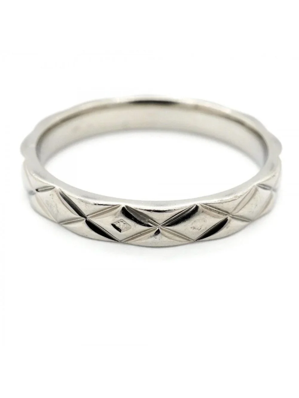 CHANEL ring matelasse